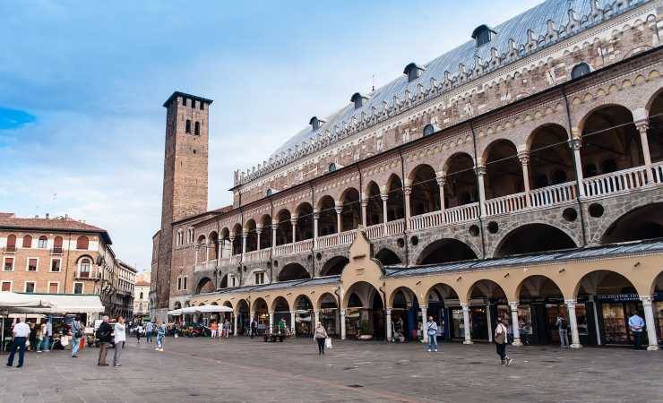 Il centro di Padova