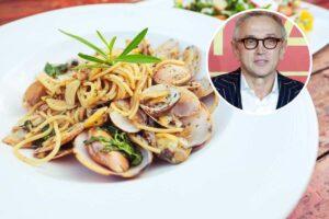 spaghetti e vongole Bruno Barbieri